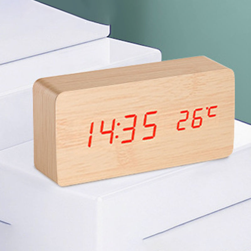 Bamboo wood clock | Love gadgets