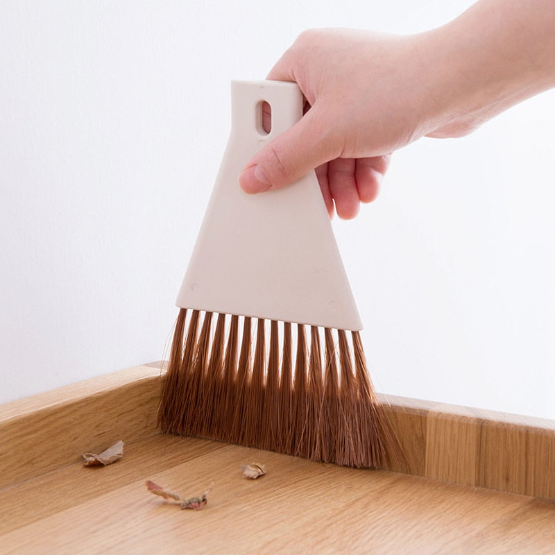 Mini Desktop Broom and Dustpan Set