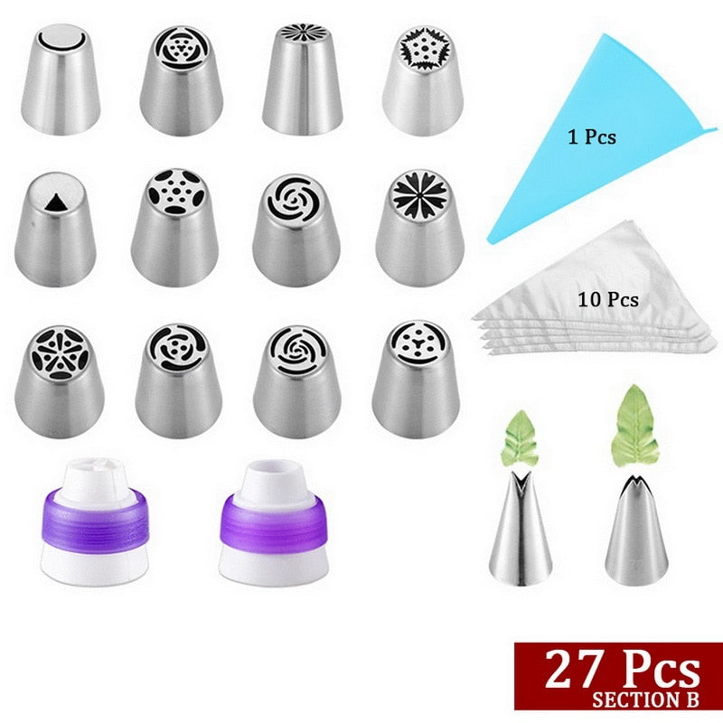 Tulip Piping Cake Nozzles Stainless Steel