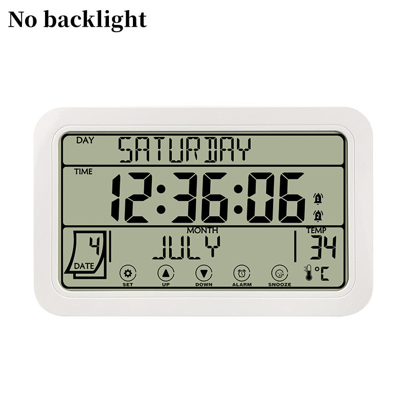 No Backlite Digital clock