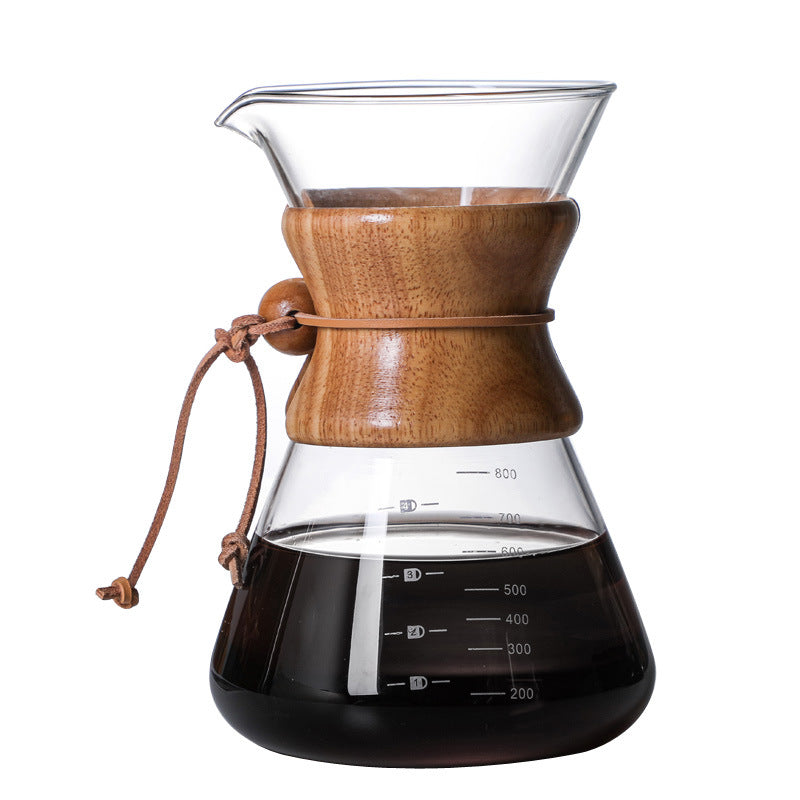 Hand Brewed Glass Coffee Pot