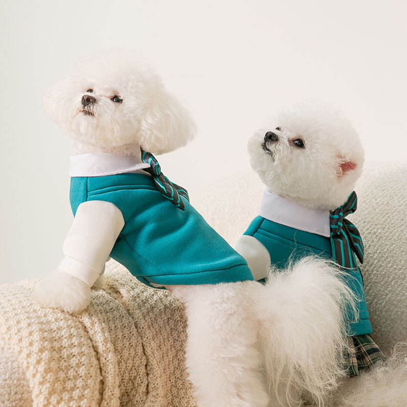 Autumn And Winter Puppy Dog College Style Uniform 