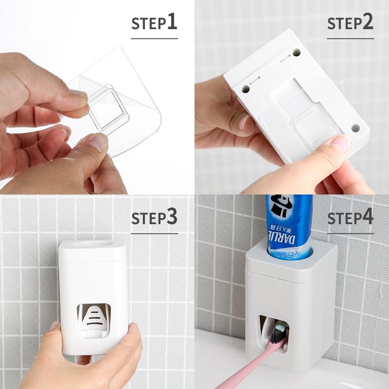 Hand Free Toothpaste Automatic Dispenser 