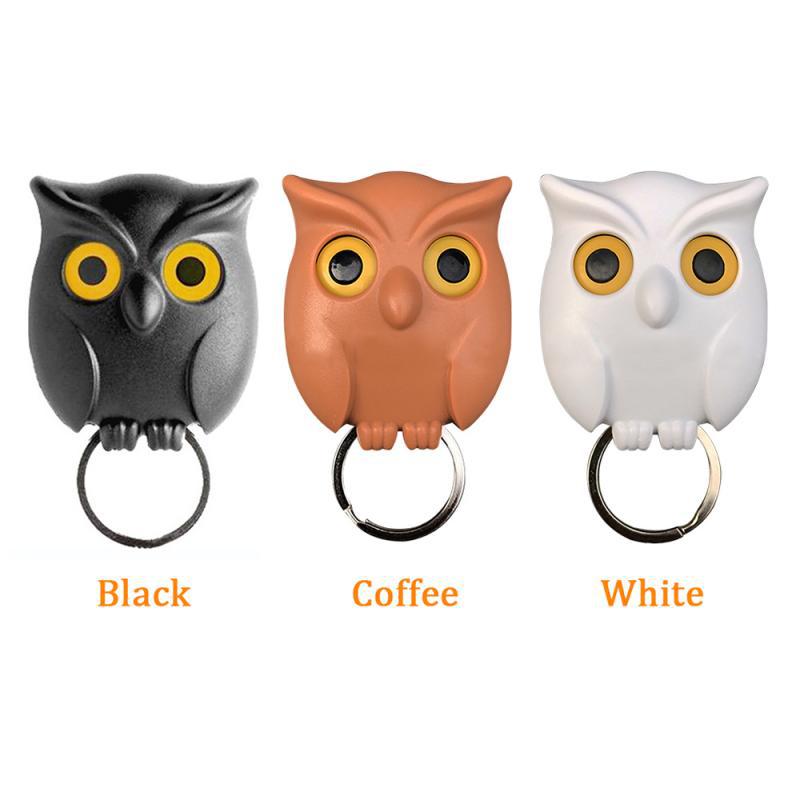 multi color Owl Key Hooks