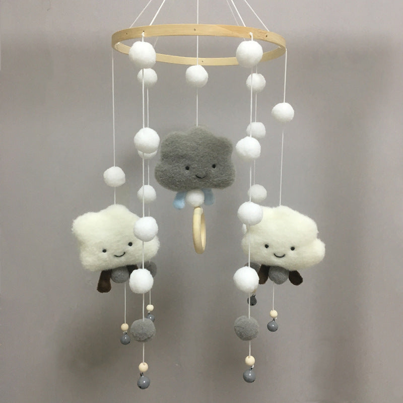 Cloud Hair Ball Wind Chime Decorative Pendant