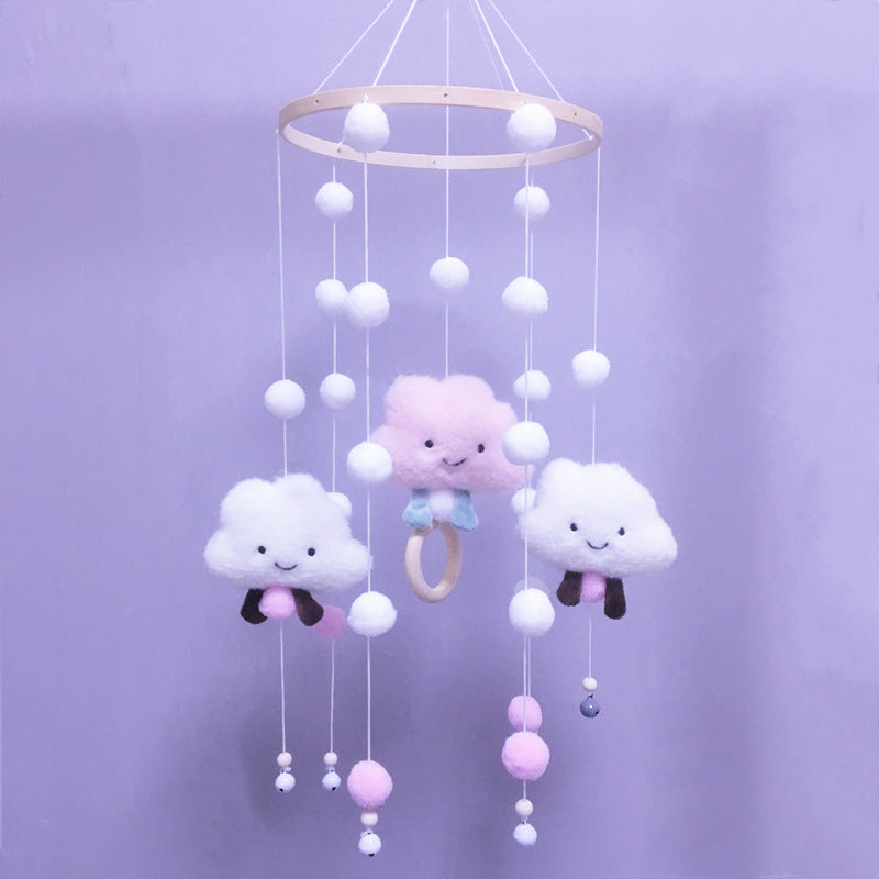 Cloud Hair Ball Wind Chime Decorative Pendant