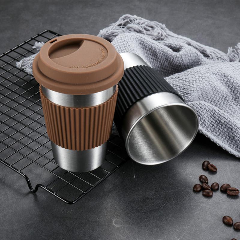 Stainless Steel Cup Coffee Cold Drink Mug Coffee Cup