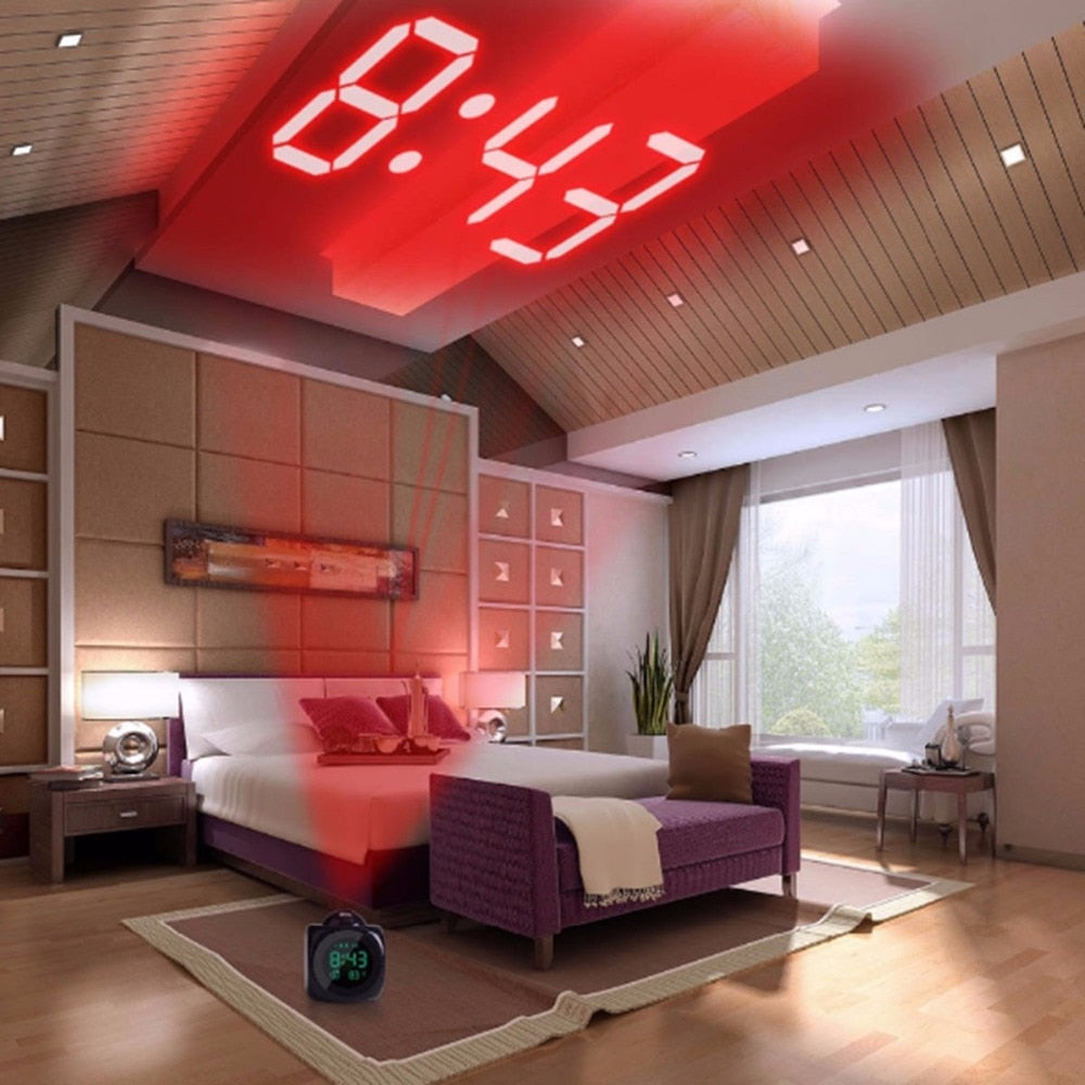 LCD Projector Alarm Clock