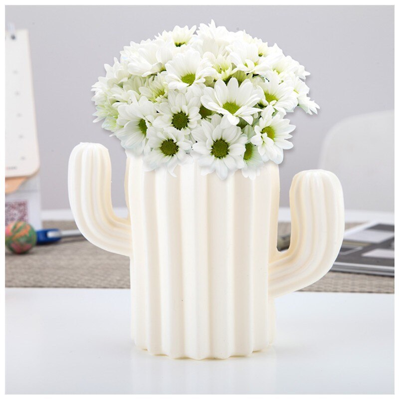 Desktop Cactus Can Be Used As a Vase or Pen Holder