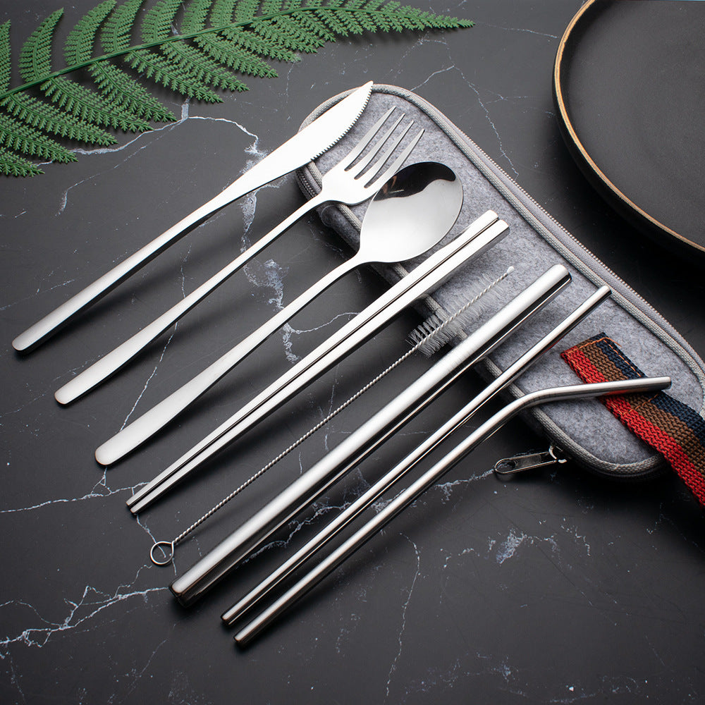 Silver Fork Spoon Set