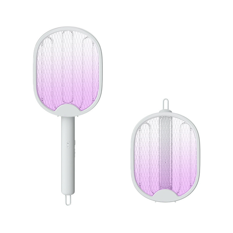 Folding Electric Mosquito Swatter, Electric Shock Dual Purpose Mosquito Swatter, Usb Mosquito Killer, Mosquito Lamp