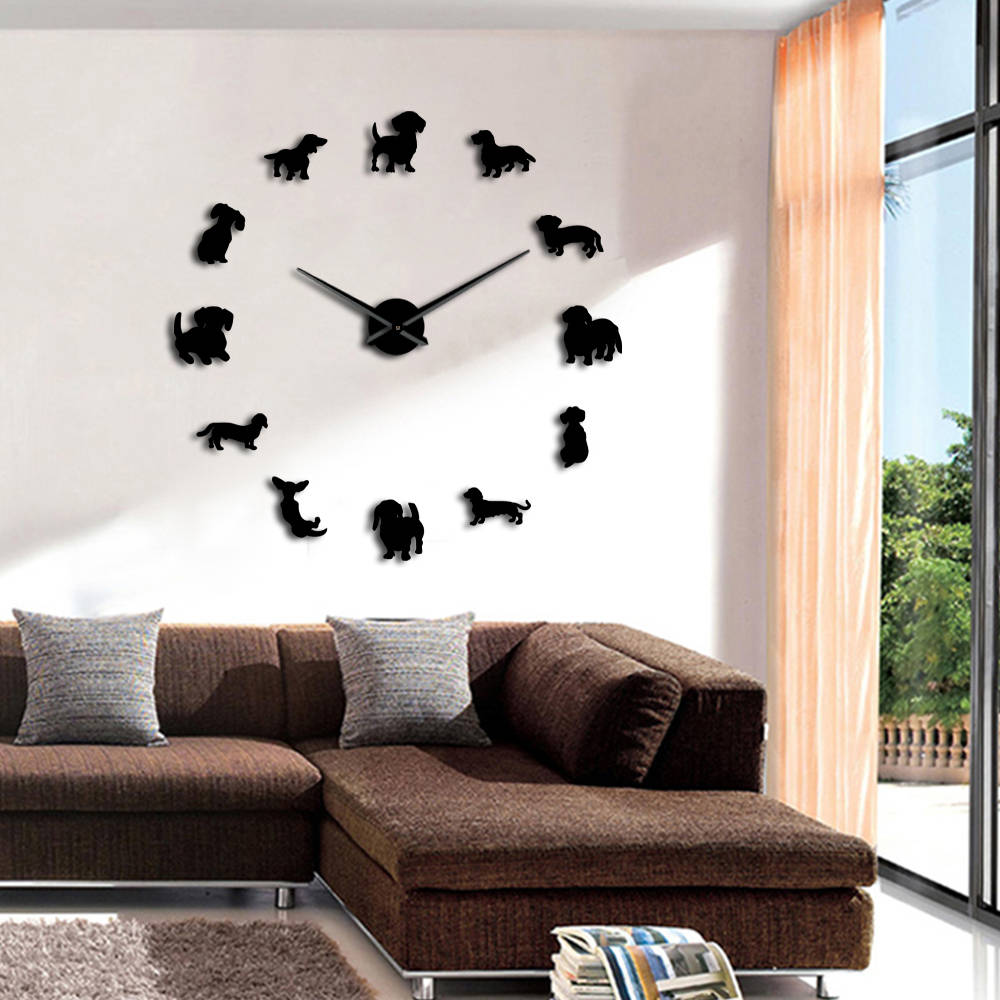 Frameless Wall Clock