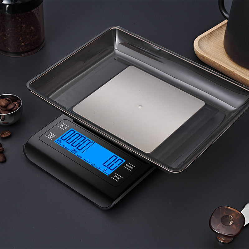 Touch screen hand brewed coffee electronic scale