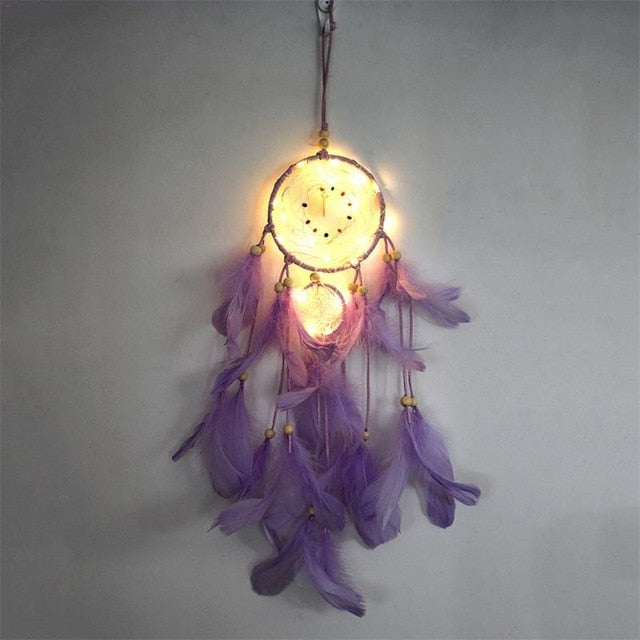 Dream Catcher Light Stick Feathers