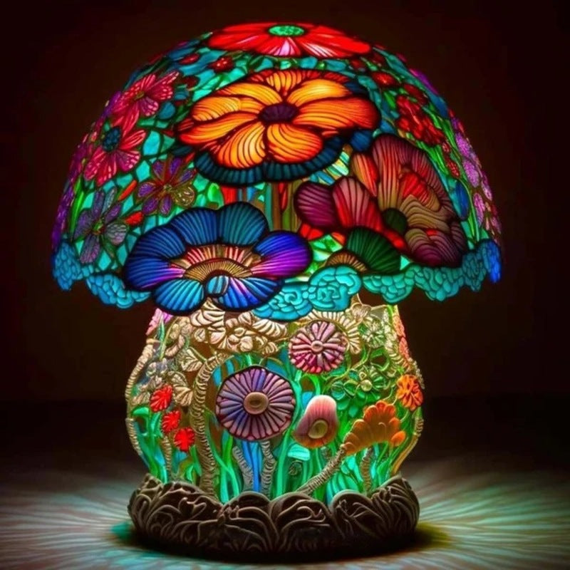 Magic Illusion Mushroom Lamp Vintage