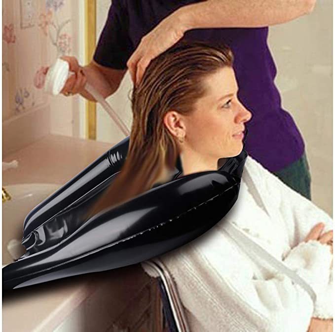 Portable Inflatable Shampoo Pad 