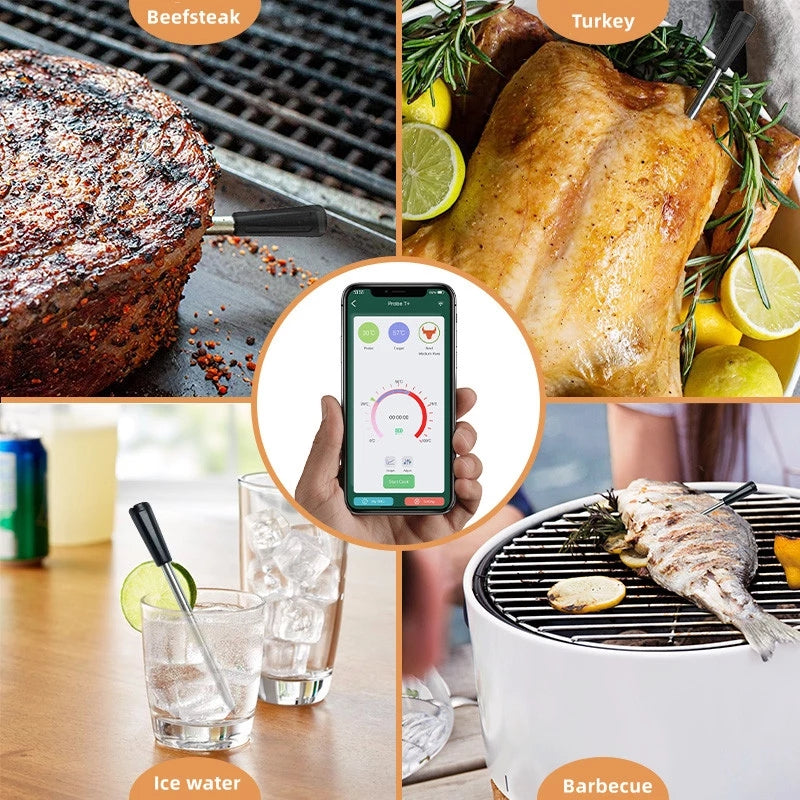 Smart Wireless Bluetooth Grill Thermometer