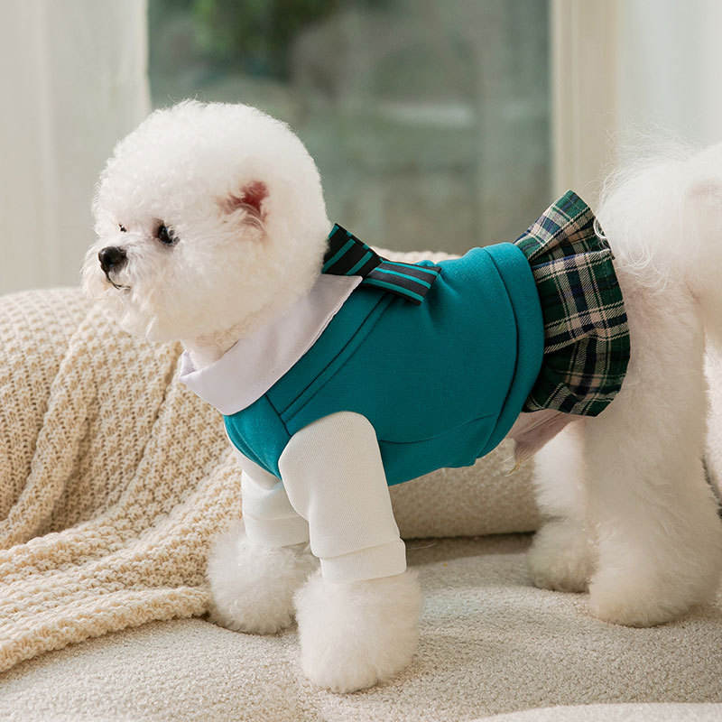 Autumn And Winter Puppy Dog College Style Uniform 