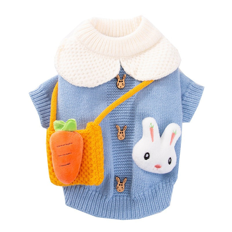 Cute Cat Clothes Hair proof Autumn Sweater