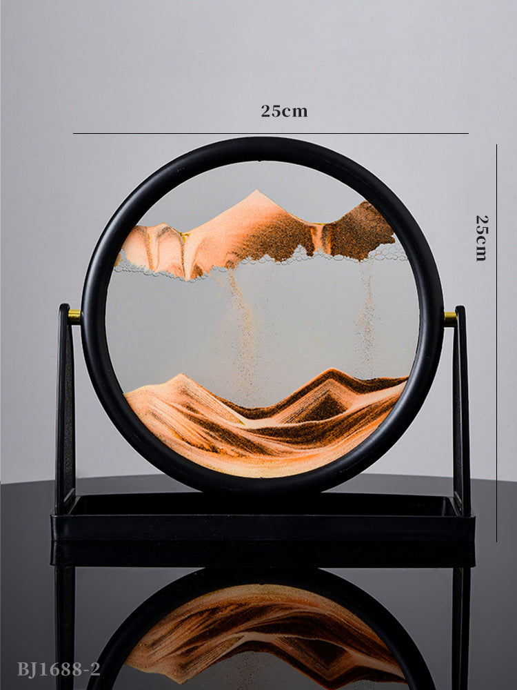 Creative 3D Glass Quicksand Painting