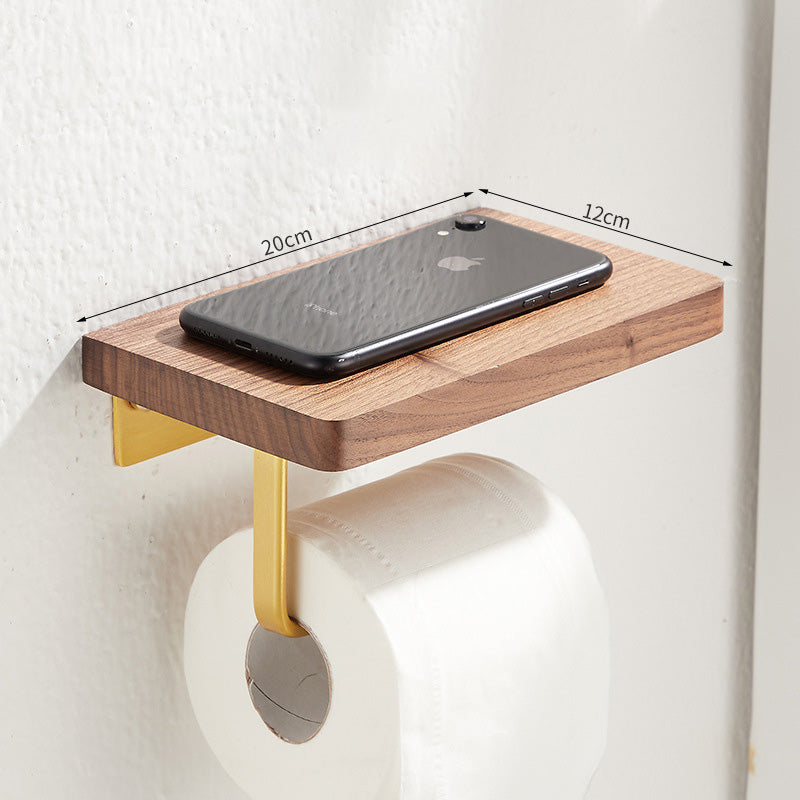 Toilet Paper Towel Holder Wall Mounted 