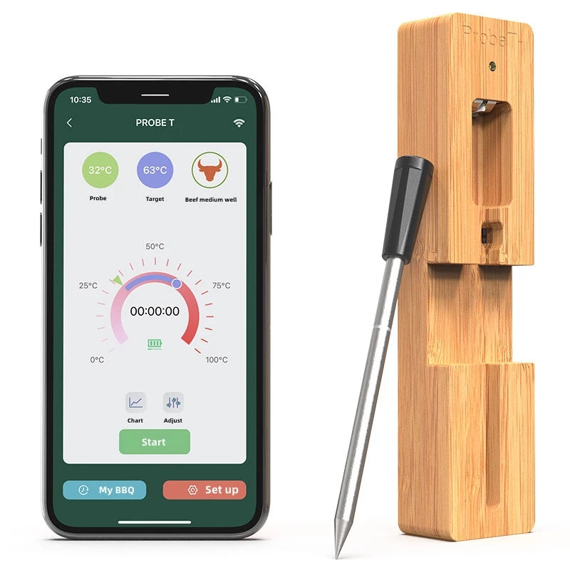 Smart Wireless Bluetooth Grill Thermometer