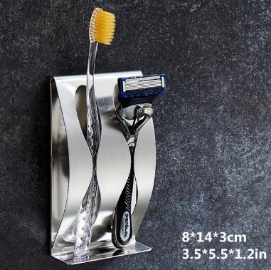 Toothbrush Shaver Holder Wall Mounted 