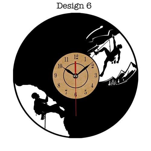 Vinyl Record Wall Clock 