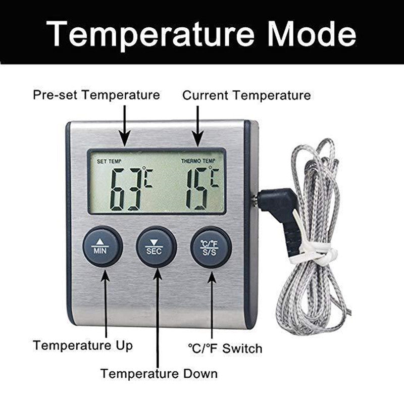 Electronic Kitchen Liquid Thermometer Probe