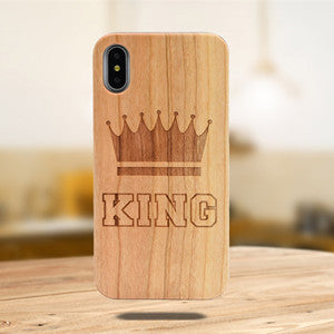 Laser Engraving Real Wood Cell Phone Case 