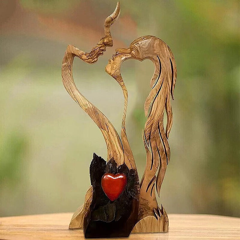 Lovers Wooden Decorations Valentine's Day Ornaments