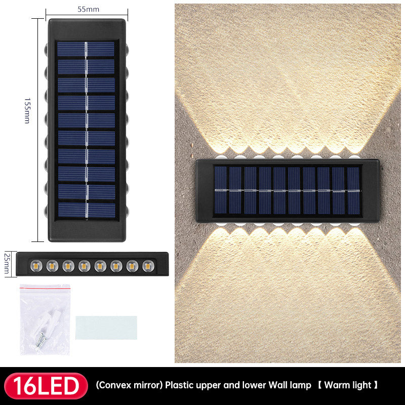 Solar Lights For Fence Post Wall Lamp
