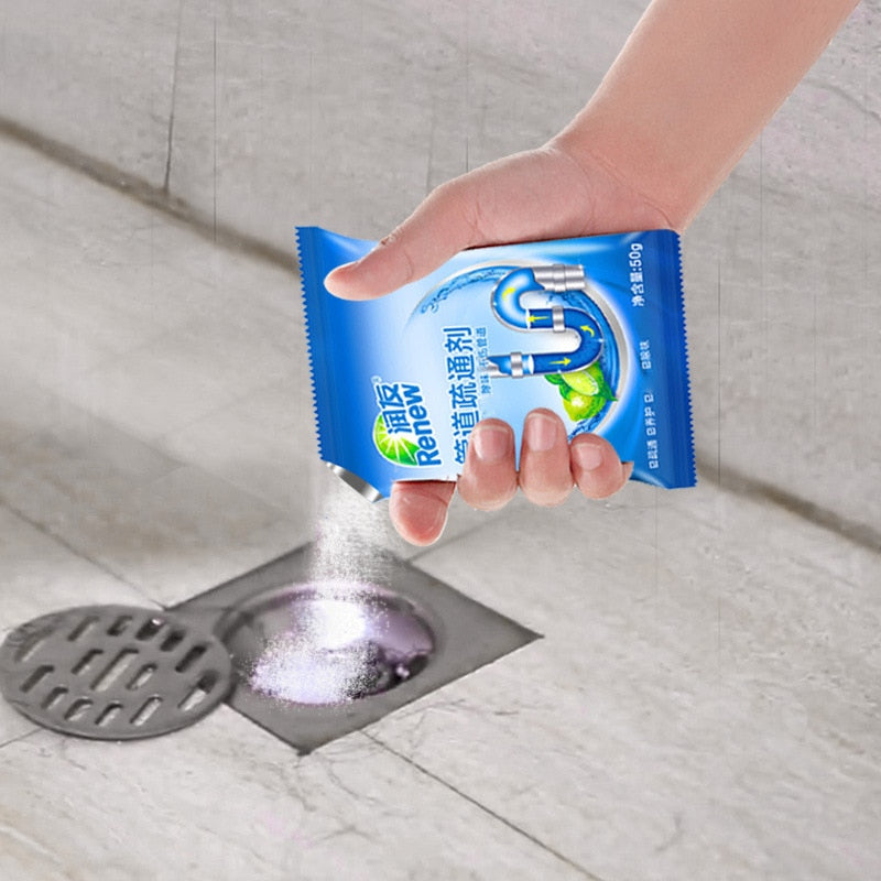 Powerful sink drain cleaners