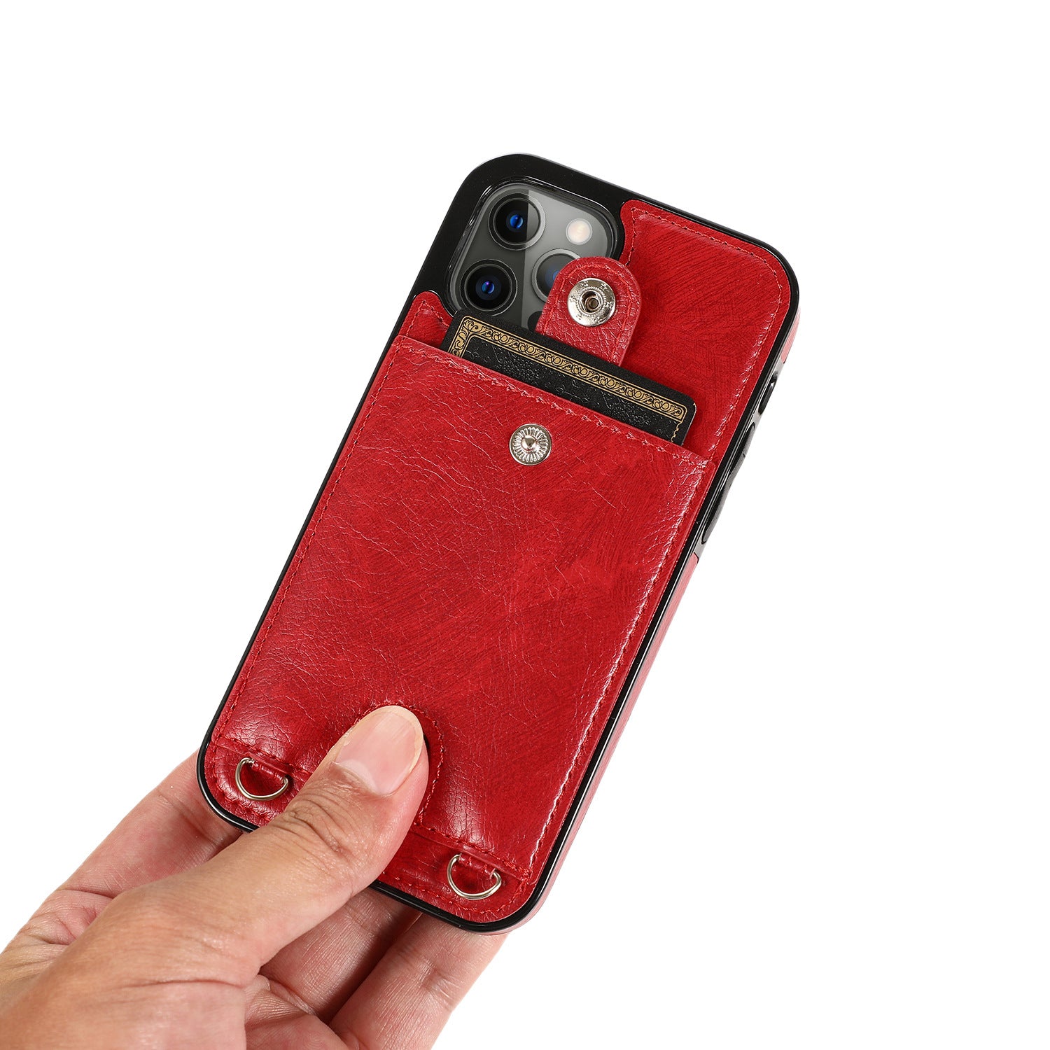 Card Phone Leather Case IPhone 12 Pro Max