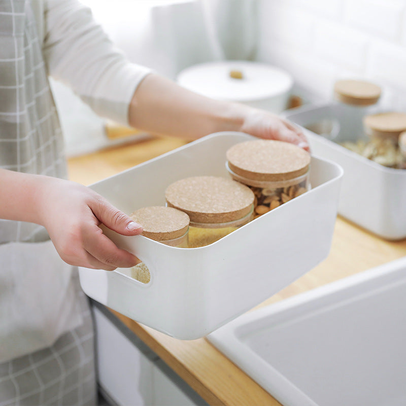 Plastic Baskets for Bathroom Storage