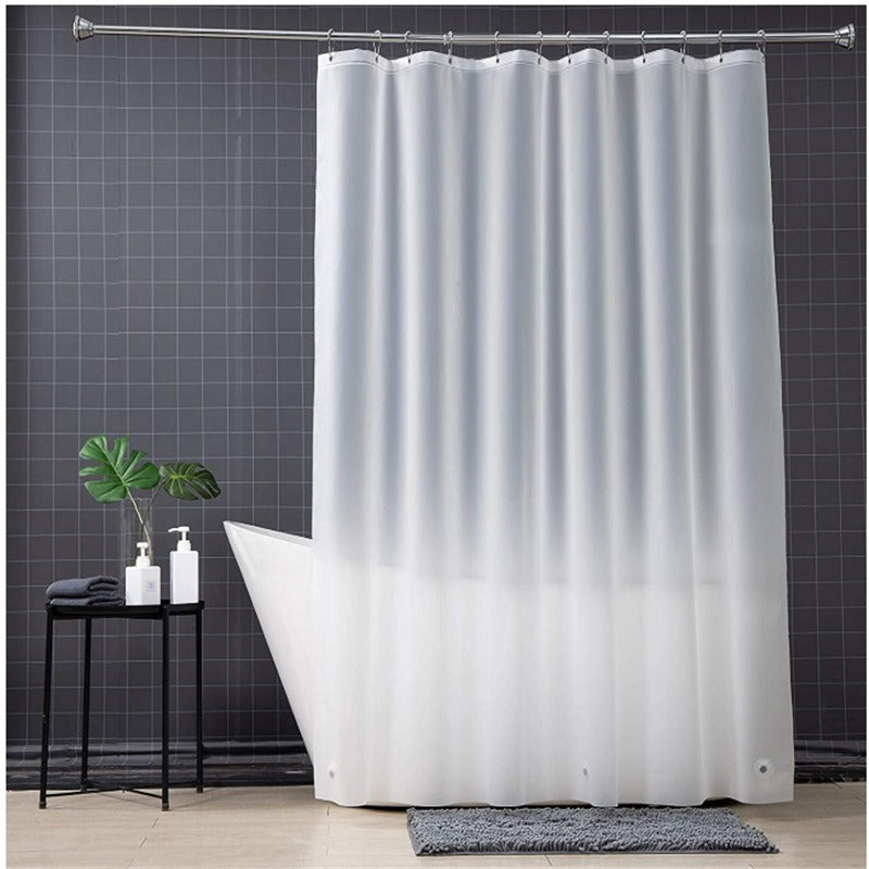 Bathroom Extra Long Shower Curtain 