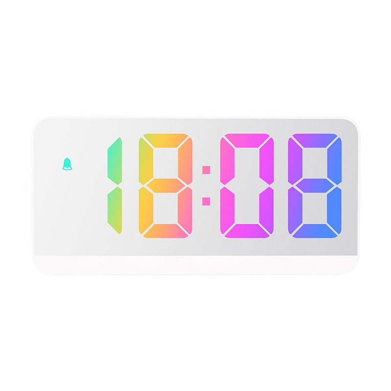 Coloring wall mirror clock | love-gadgets