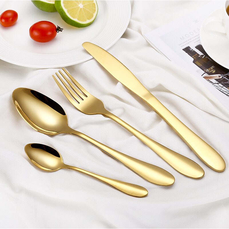 Multi-Colors Rainbow Cutlery Set