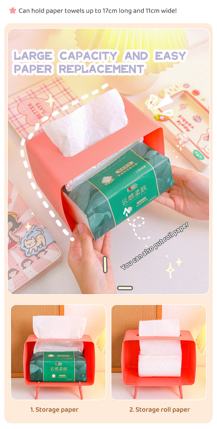 Cute Multifunction Tissue Box Holder