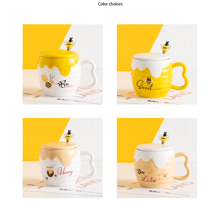 Cartoon Cute Bee Office Mug 