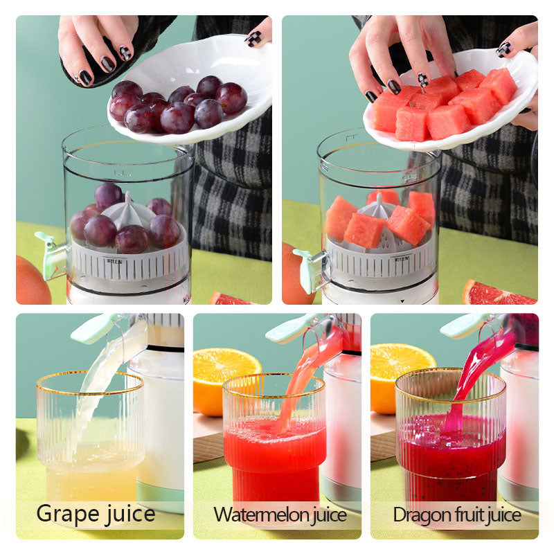Different fruit juicing with automatic juicer