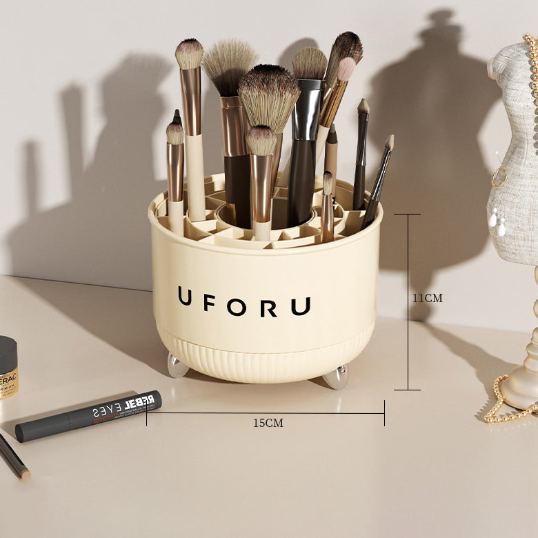 Rotary Makeup Brush Holder