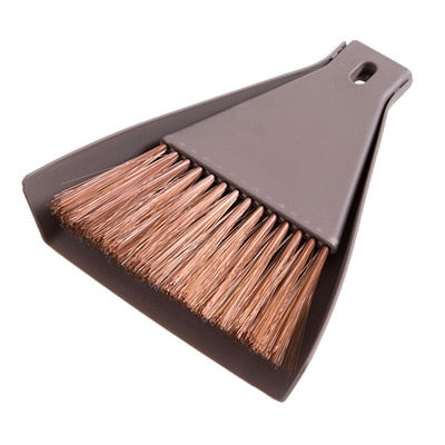 Mini Desktop Broom and Dustpan Set