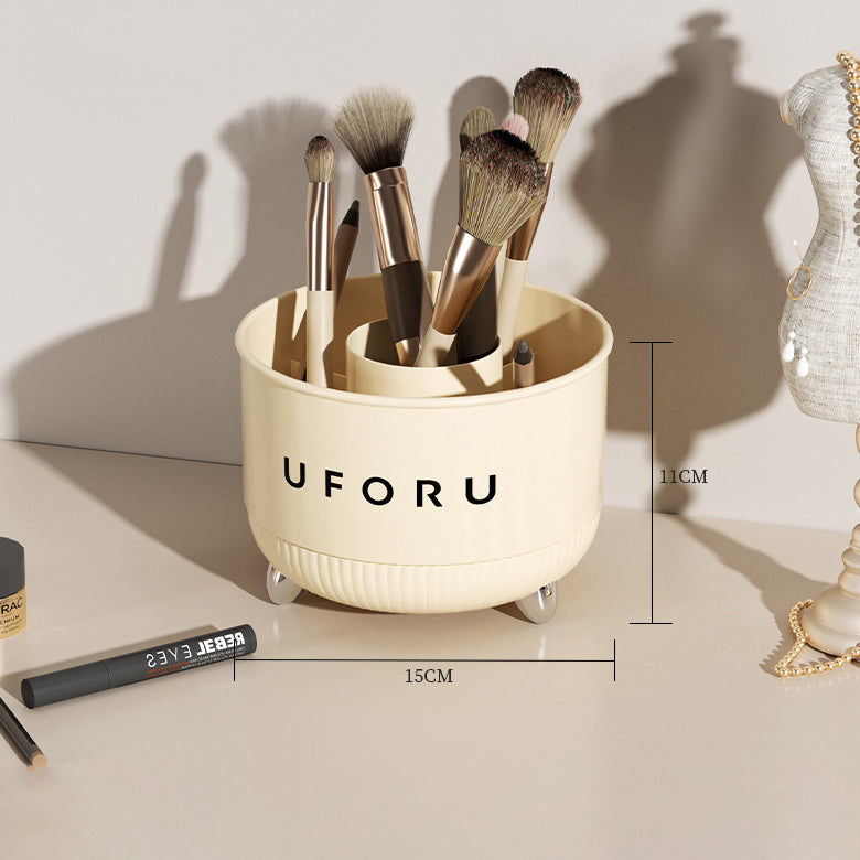 Rotary Makeup Brush Holder