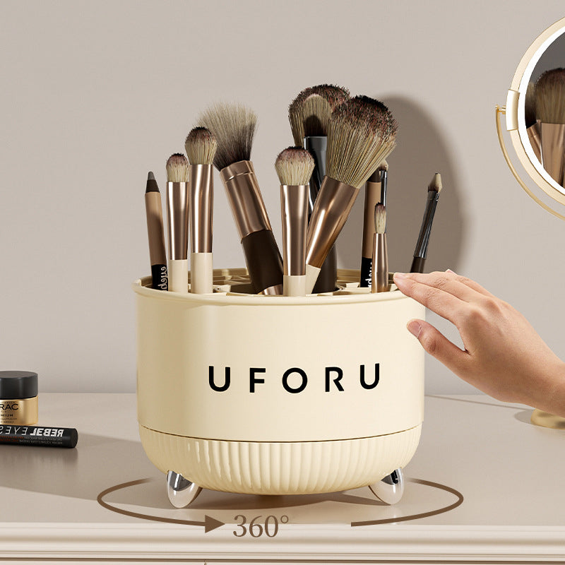 Rotary Makeup Brush Holder