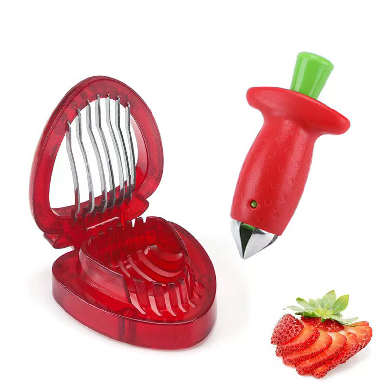 Strawberry Slicer Cutting Stainless Steel | love gadgets