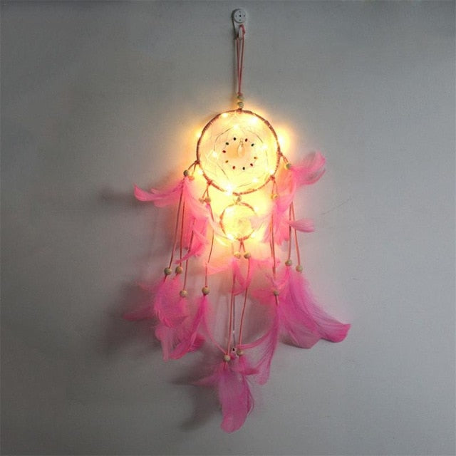 Dream Catcher Light Stick Feathers