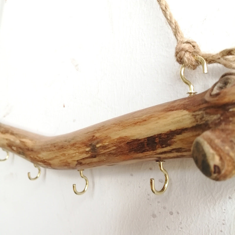 Driftwood Hook Dead Wood Wall Hanger