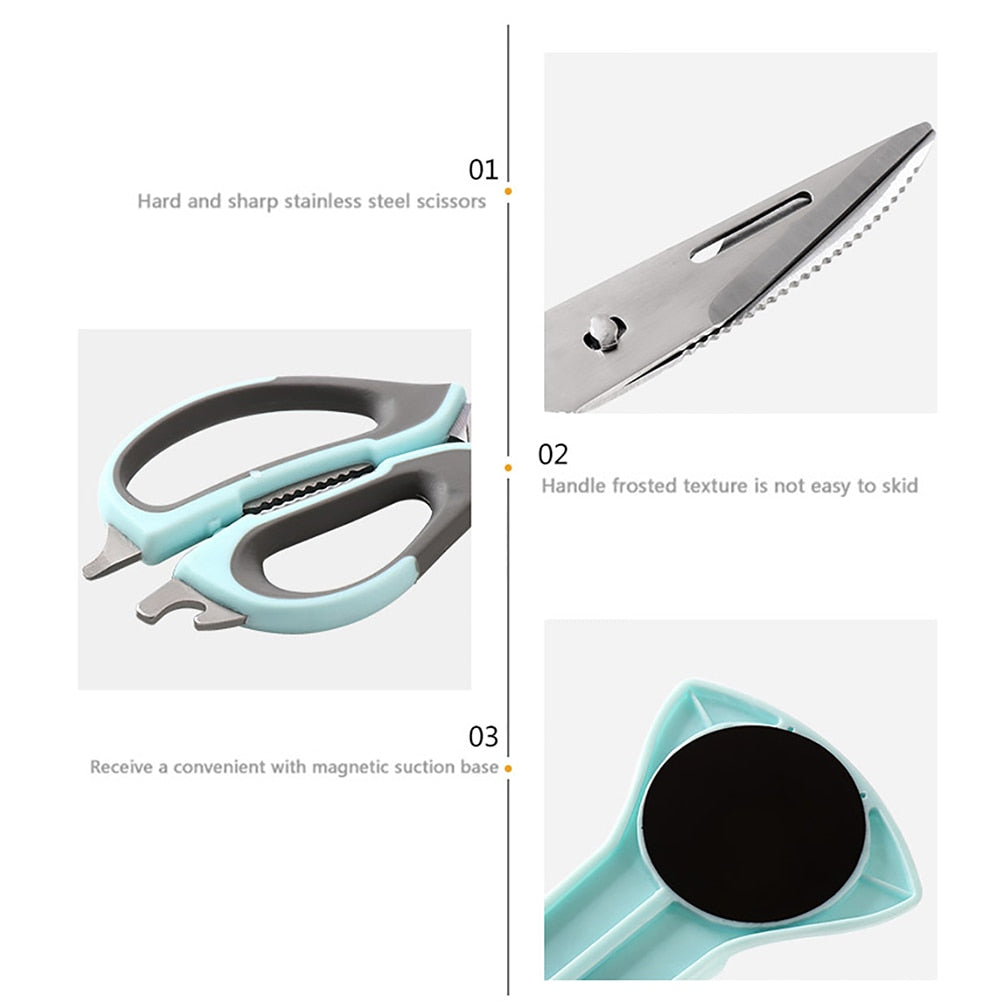 Kitchen Scissors Multifunctional Poultry Bottle Opener