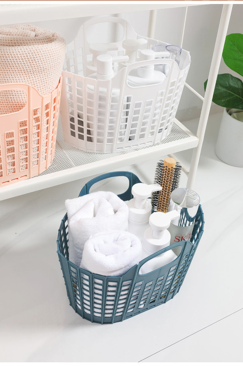 Bathroom Foldable Dirty Clothes Storage Basket